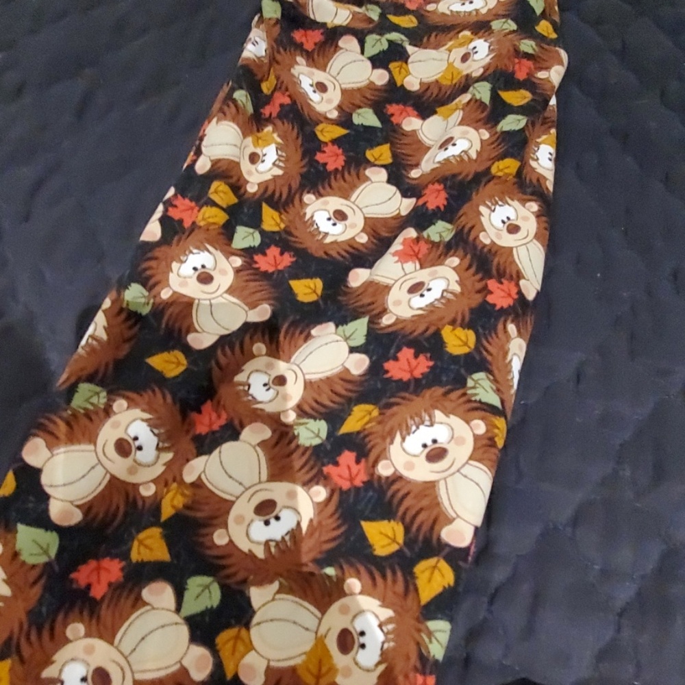 Lularoe OS Leggings - Hedgehog RARE